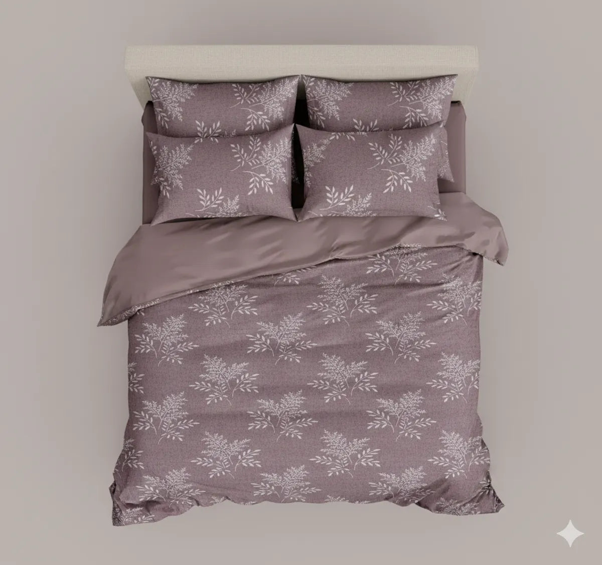 INDIESHADES King Size 100% Pure Cotton Bedsheet with Pillow Covers