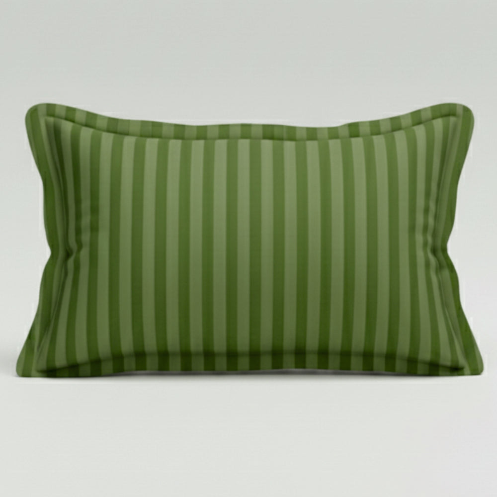 INDIESHADES Cotton Single Flat 300 TC Stripped Bedsheet