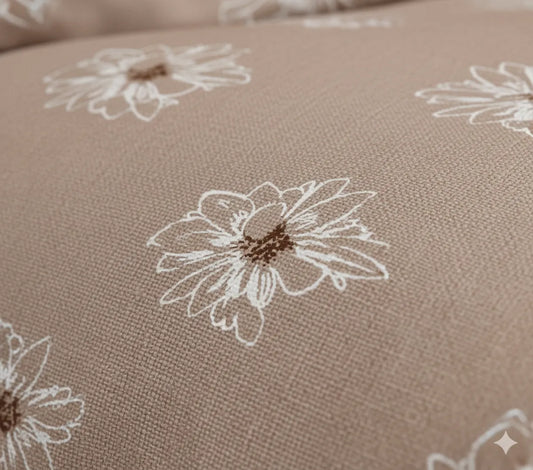 INDIESHADES King Size 100% Pure Cotton Bedsheet with Pillow Covers