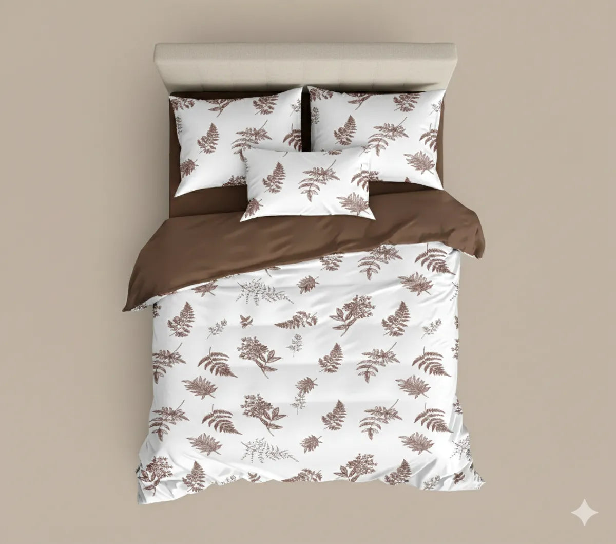 INDIESHADES King Size 100% Pure Cotton Bedsheet with Pillow Covers