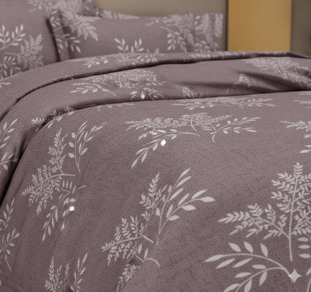 INDIESHADES King Size 100% Pure Cotton Bedsheet with Pillow Covers