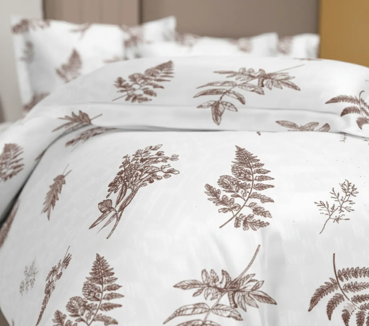 INDIESHADES King Size 100% Pure Cotton Bedsheet with Pillow Covers