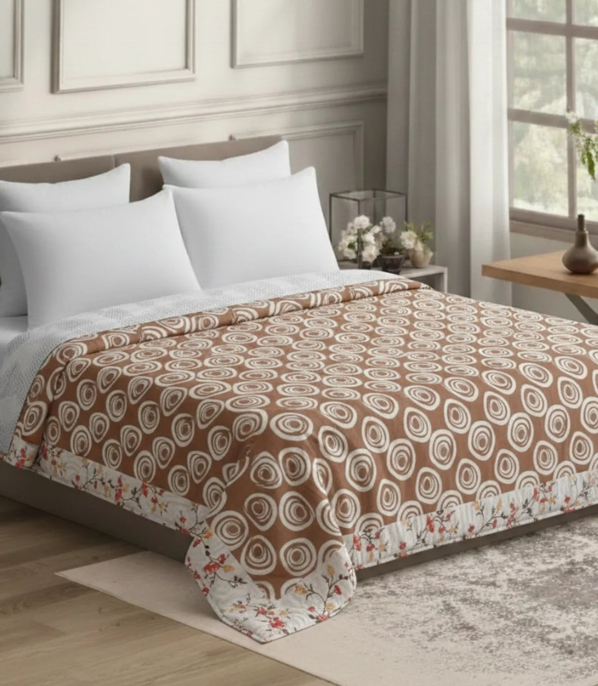 INDIESHADES 120 GSM Premium Cotton Printed Dohar