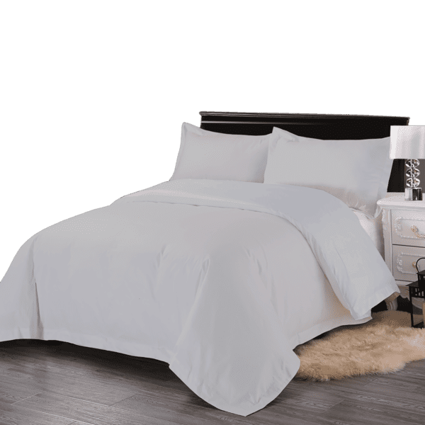 Spanish Shards Luxurious Percale Cotton Queen Size Bedsheet With Pillow Covers